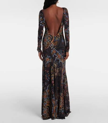 chinese dress ladies Etro Floral Maxi Dress