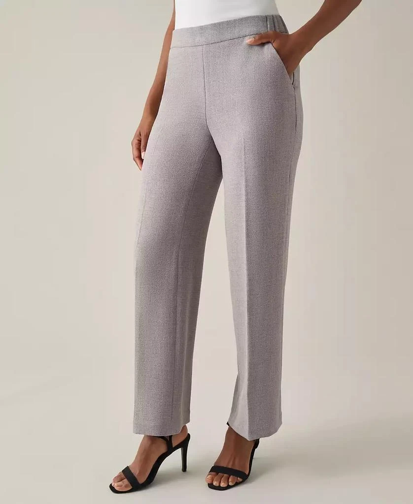 Kasper Women's Pull-On Straight-Leg Pants 4