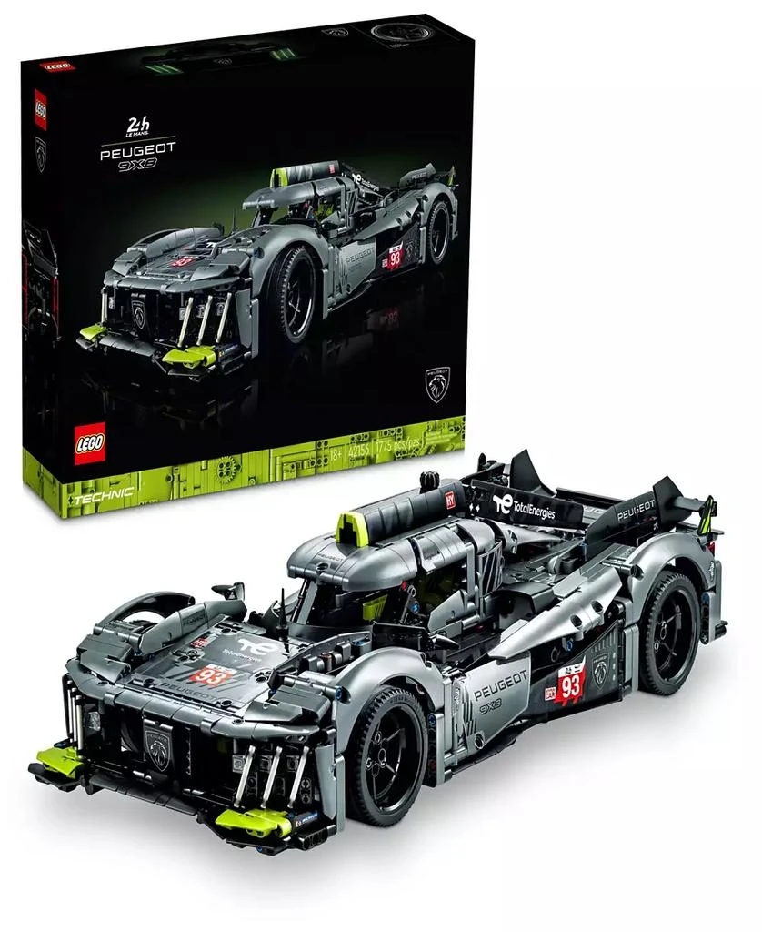 LEGO Technic PEUGEOT 9X8 24H Le Mans Hybrid Hypercar 42156 Building Set 1