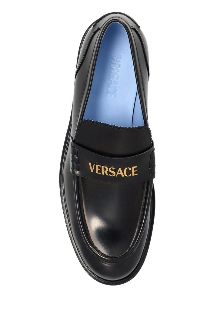 Versace Versace Round-Toe Slip-On Loafers 4