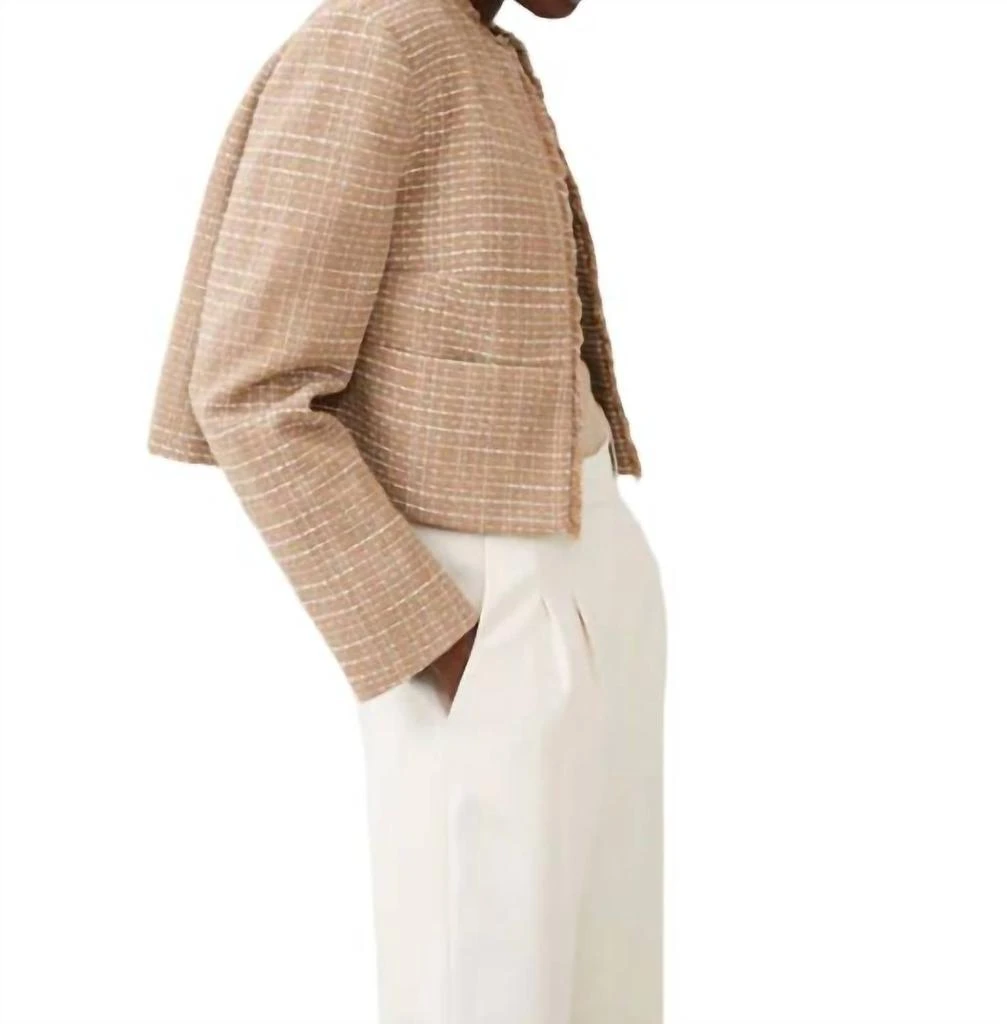 French Connection French Connection - Effie Boucle Collarless Blazer 3