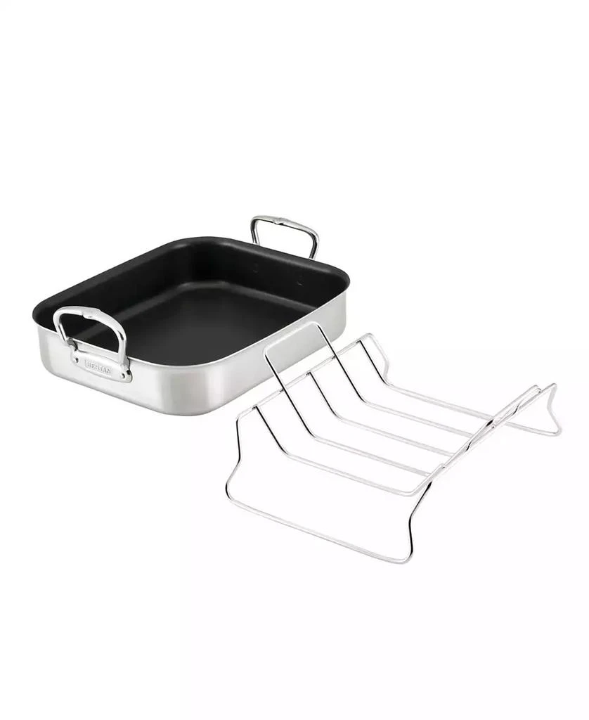 Hestan Provisions Classic Clad Nonstick Small Roaster with Rack 2