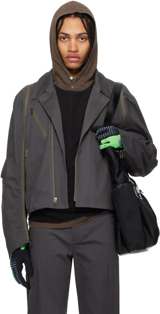 Kiko Kostadinov Gray Fox Racing Edition Fox Jacket 1
