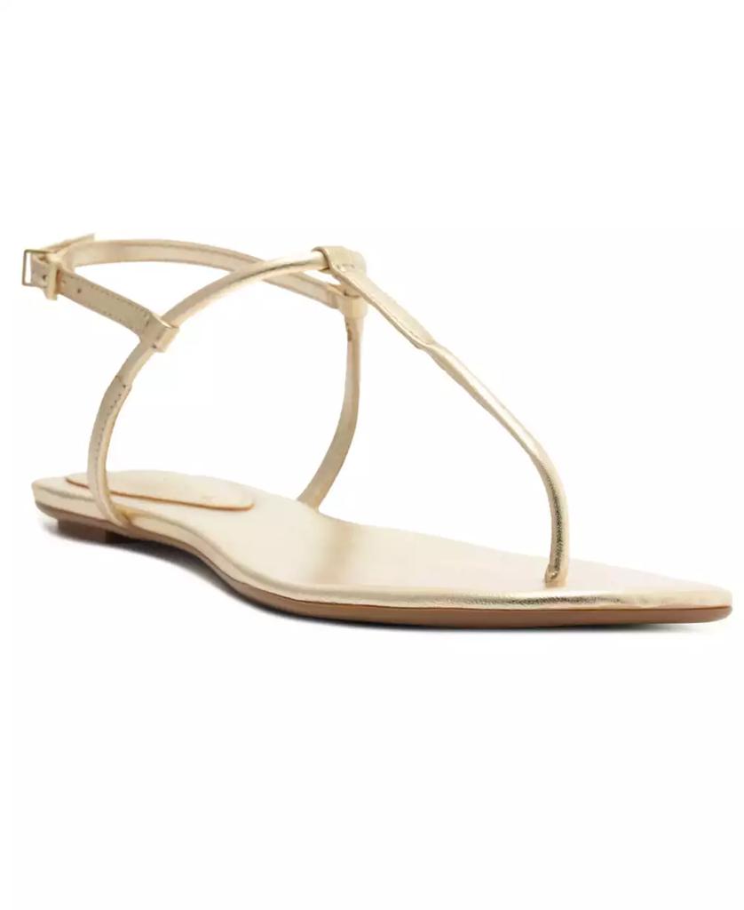 Schutz Women's Elsha Round Toe Flat Sandals