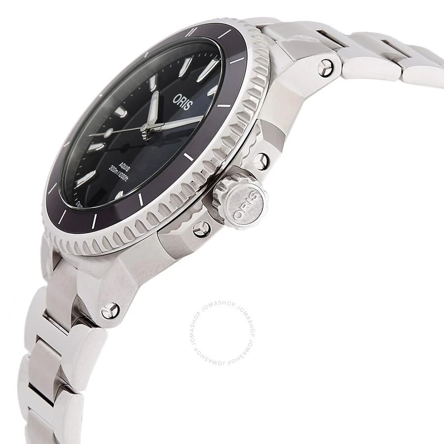 Oris Aquis Date Automatic Black Dial Ladies Watch 01 733 7792 4154-07 8 19 05P 2