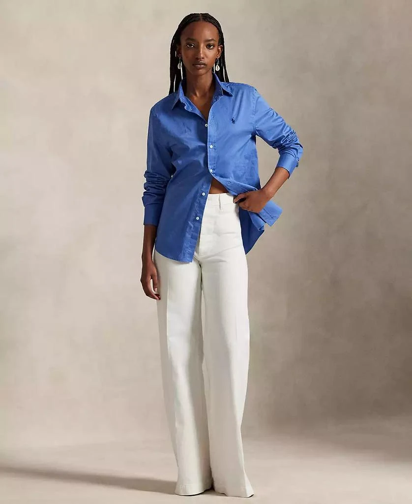 Ralph Lauren Women's Classic-Fit Cotton Twill Shirt 18