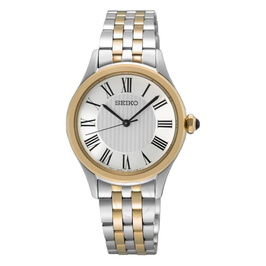 Seiko Diamonds Quartz Blue Dial Ladies Watch SUR581P1