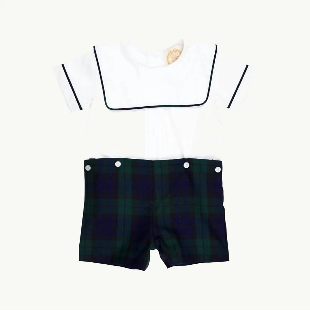 The Beaufort Bonnet Company The Beaufort Bonnet Company - Beauregard Button-in Top And Shorts Set 2