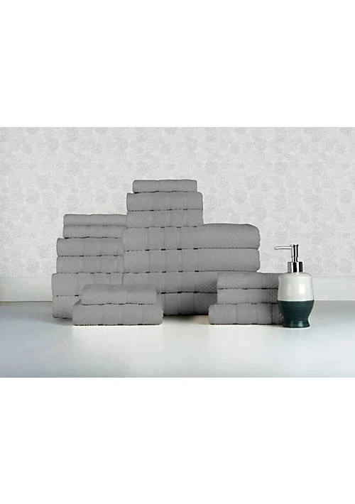 Bibb Home Home 18Pc Oversized Towel Set 1