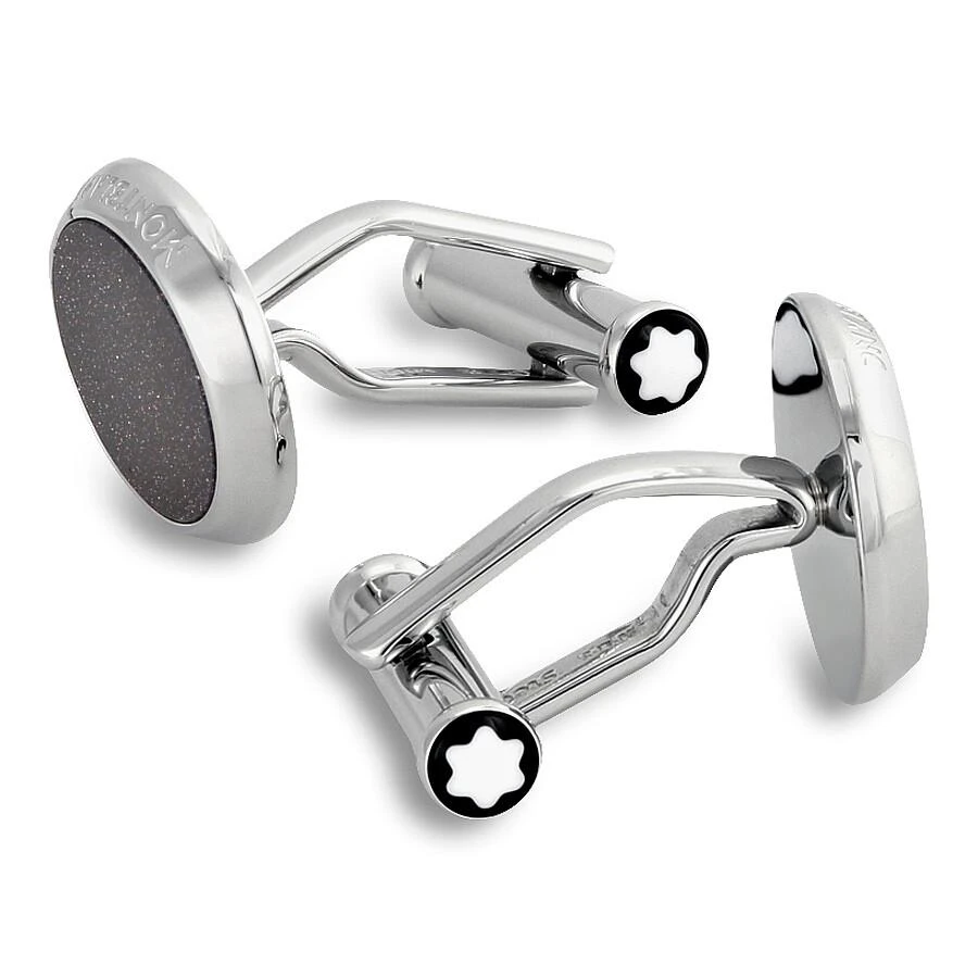 MontBlanc Stainless Steel Cuff Links 112906 2