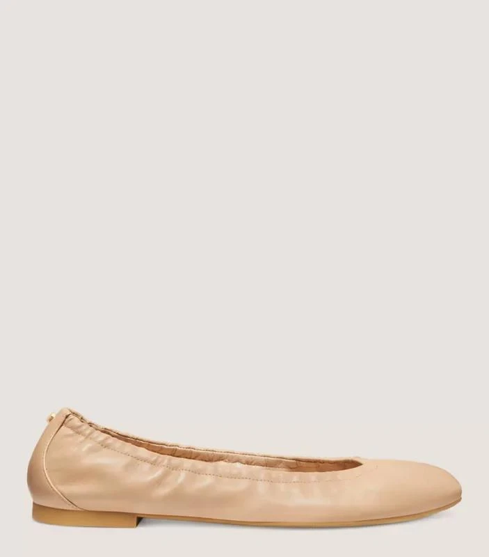 Stuart Weitzman GABBY SCRUNCH RIVET FLAT 1