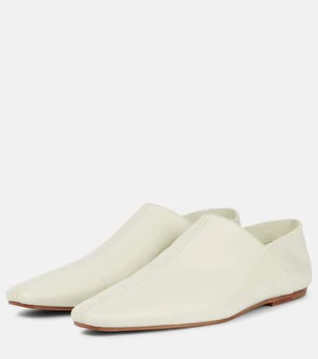 Dries Van Noten Leather slip-on shoes 4