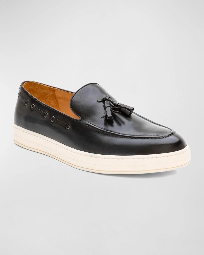 Ike Behar Men's Success Leather Tassel Loafers 3