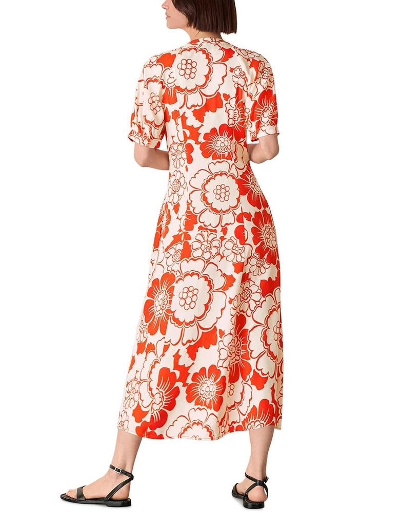 Whistles Bloom Floral Midi Dress 4
