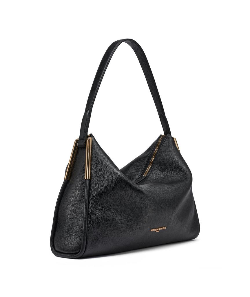 Karl Lagerfeld Paris VALERIE LEATHER SHOULDER BAG