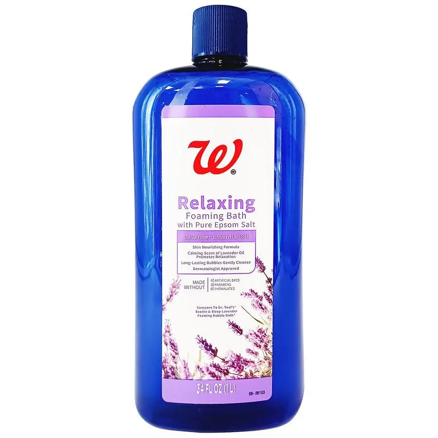 Walgreens Foaming Bath Lavender