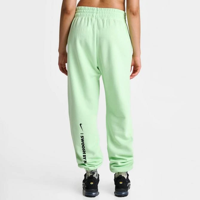 NIKE Women's Nike Sportswear Swoosh Loose Fleece Jogger Pants 7