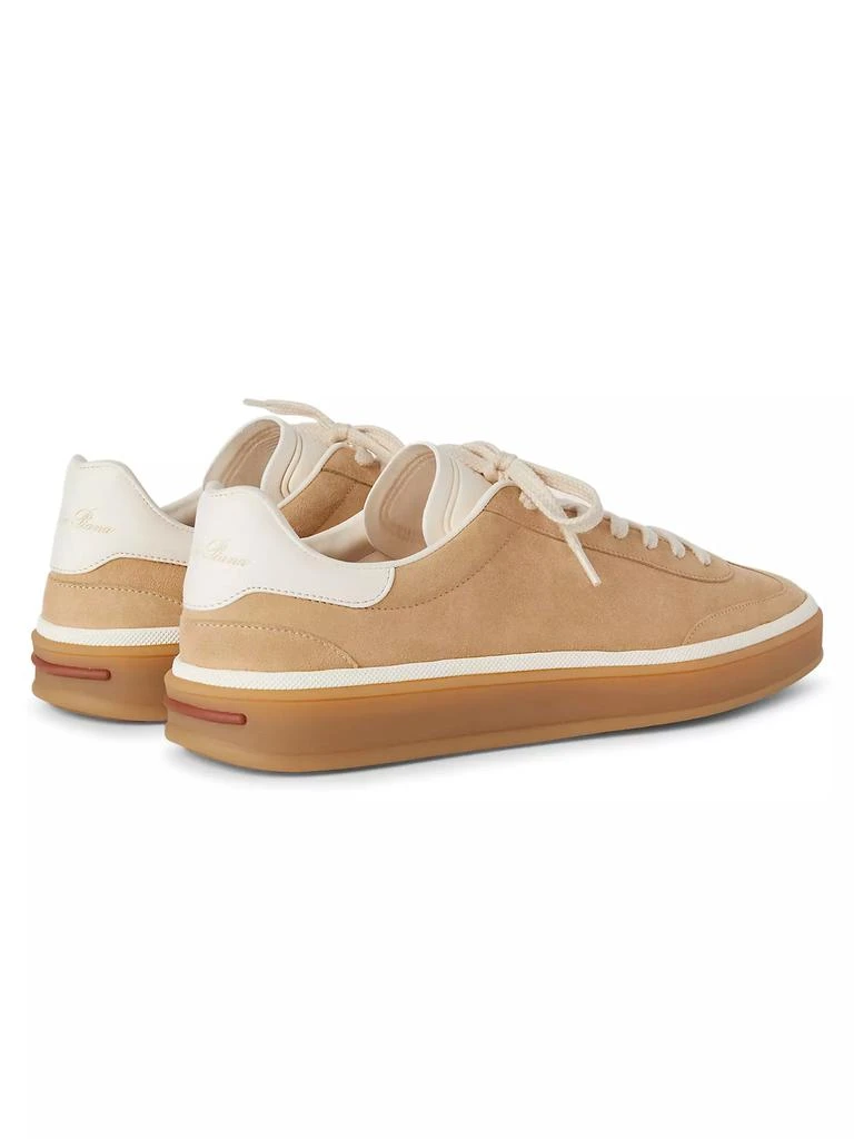 Loro Piana Tennis Walk Suede Sneakers 3