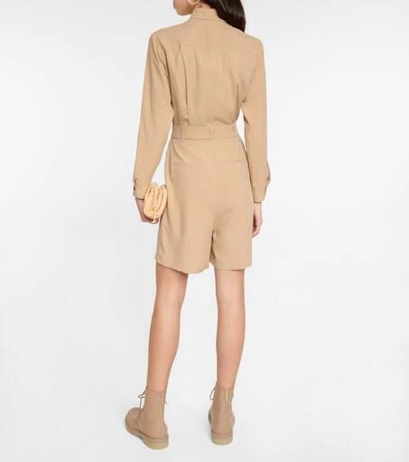 Max Mara Madre silk playsuit 3