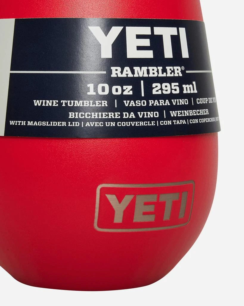 YETI Rambler Wine Tumbler Rescue Red 6