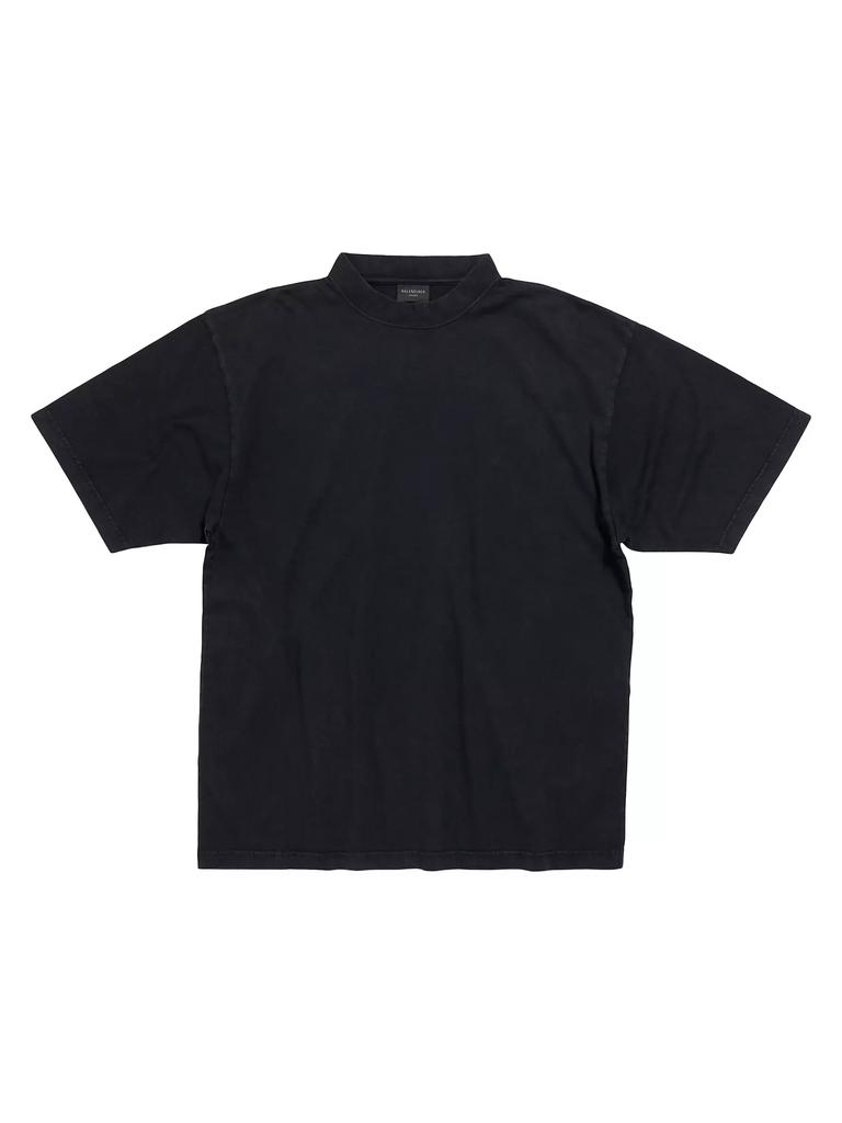 Balenciaga Activewear T-Shirt Medium Fit BLACK Large - Free