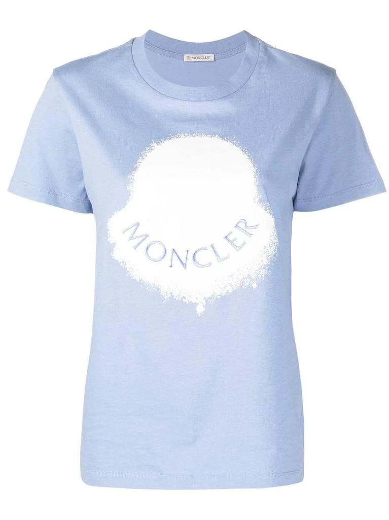 NA Embroidered logo light blue T-shirt 1