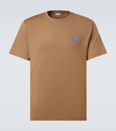 Loewe Logo Cotton-Blend Relaxed-Fit T-Shirt - T-Shirts