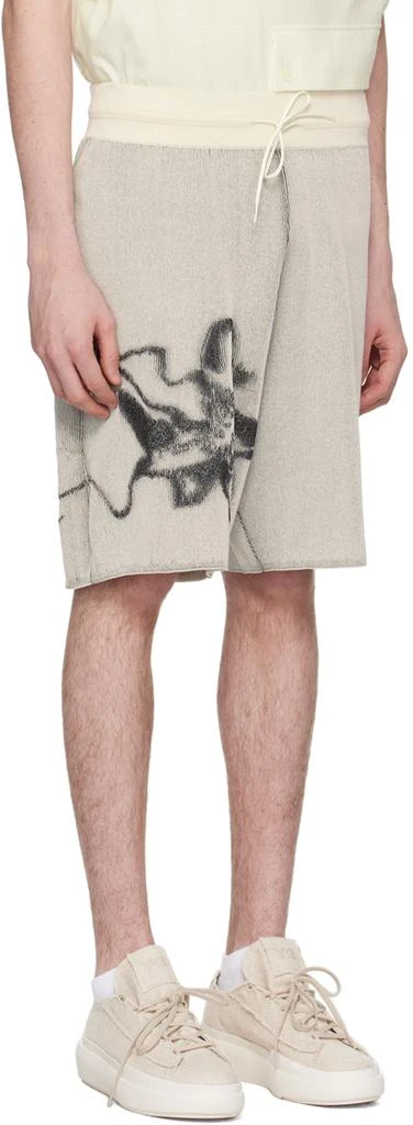 Y-3 Off-White Graphic Shorts 2