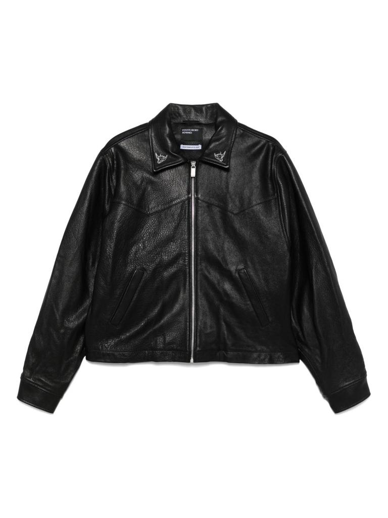 Enfants Riches Deprimes PRINCIPE DE L’AMOUR LEATHER JACKET