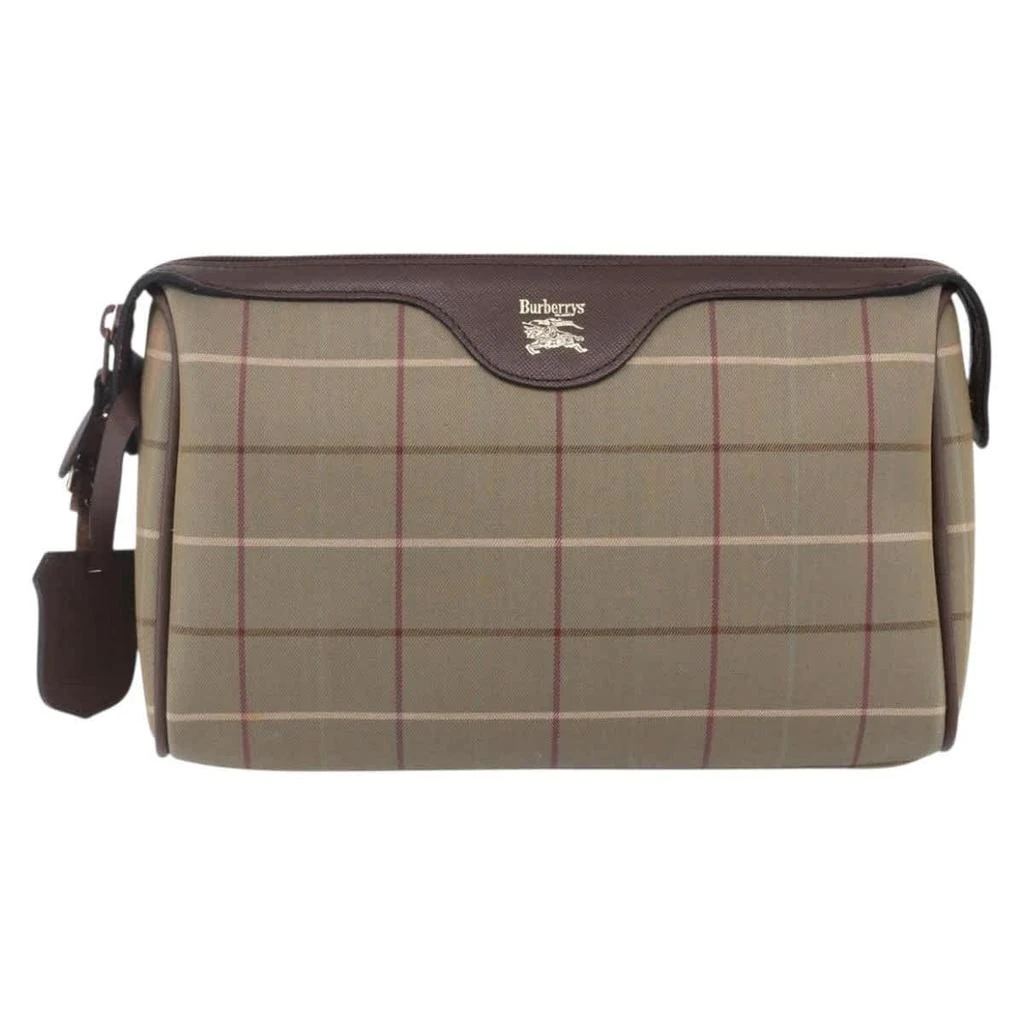 Burberry Nova Check Pochette Canvas Canvas Clutche 
Pouche Bag (Pre-Owned)
