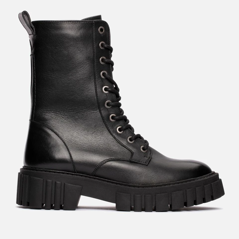 Clarks CLARKS WOMEN'S PAGE LACE LEATHER BOOTS 1