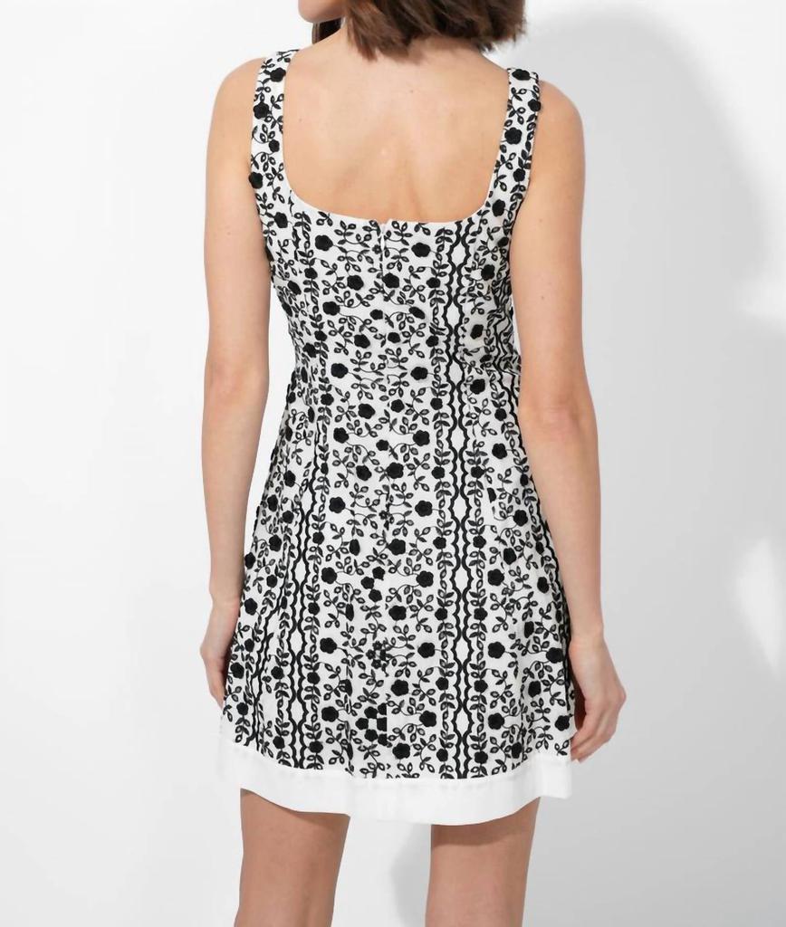 Adelyn Rae Adelyn Rae - Kya Floral Embroidered Mini Dress