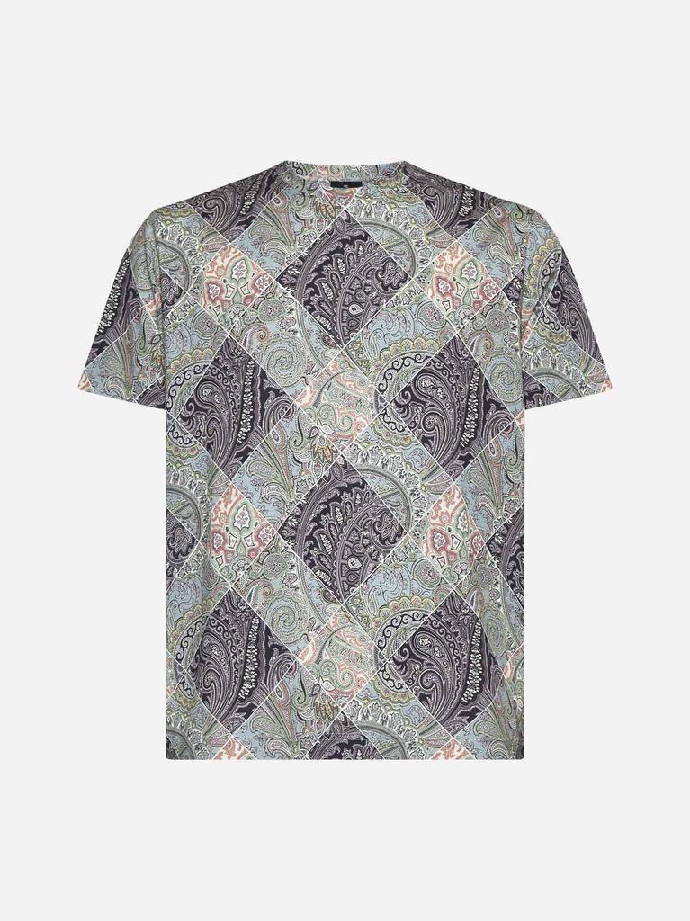 ETRO Paisley print cotton T-shirt