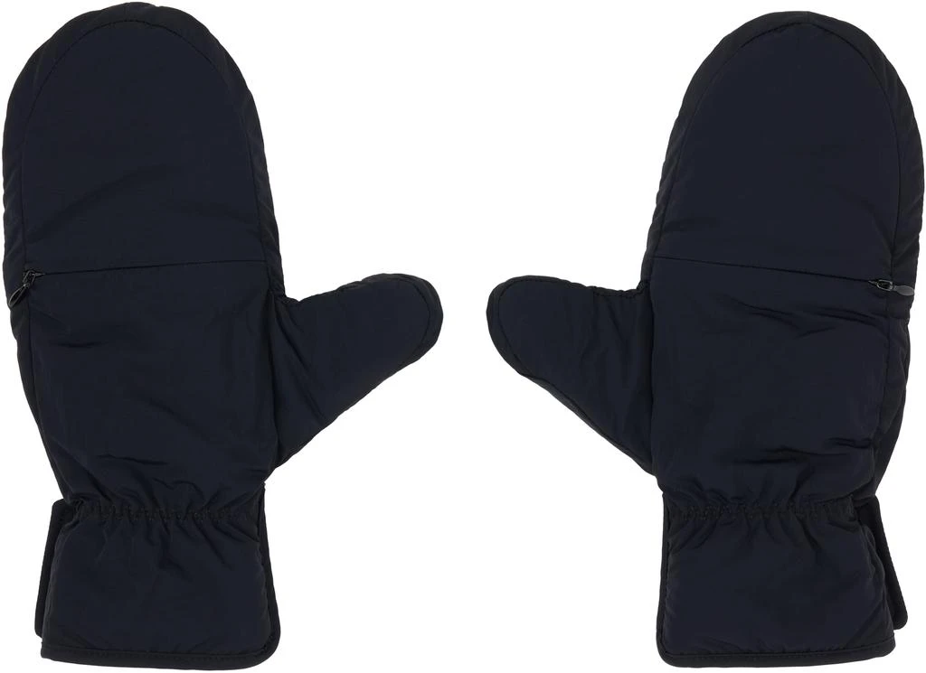 Y-3 Black Padded Mitts 2