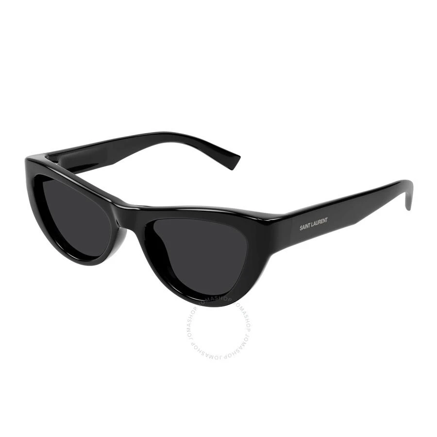 Saint Laurent Black Cat Eye Ladies Sunglasses SL 676 001 53 1