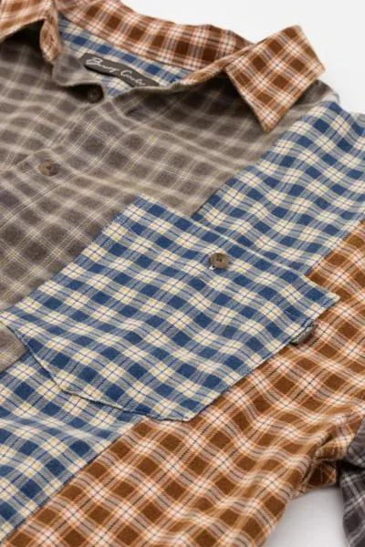 Barney Cools Barney Cools Cabin 2.0  Mixed Plaid Flannel Shirt 5