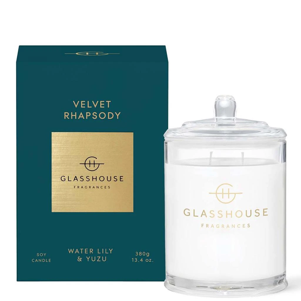 Glasshouse Fragrances Glasshouse Fragrances Velvet Rhapsody 13.4 oz. Triple Scented Candle