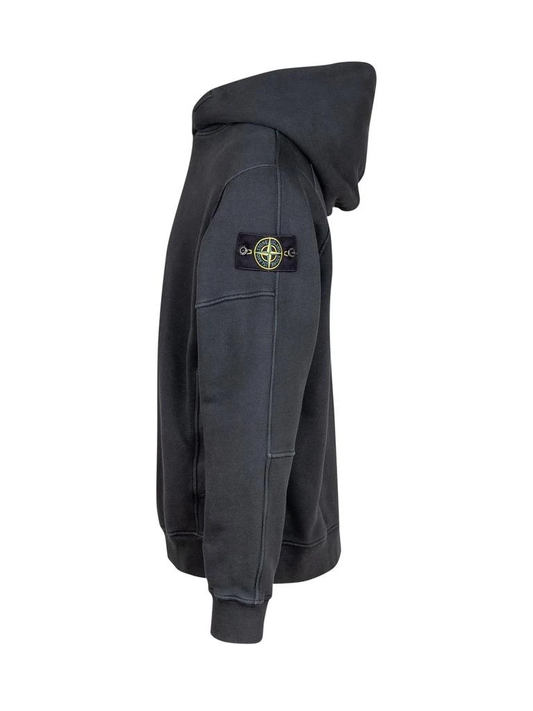 Stone Island Stone Island Compass-Badge Long-Sleeved Hoodie 3
