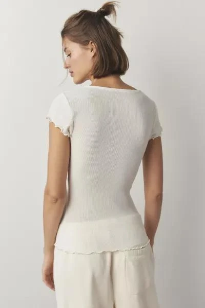 Out From Under Out From Under Delilah Lace-Trim Tee 4