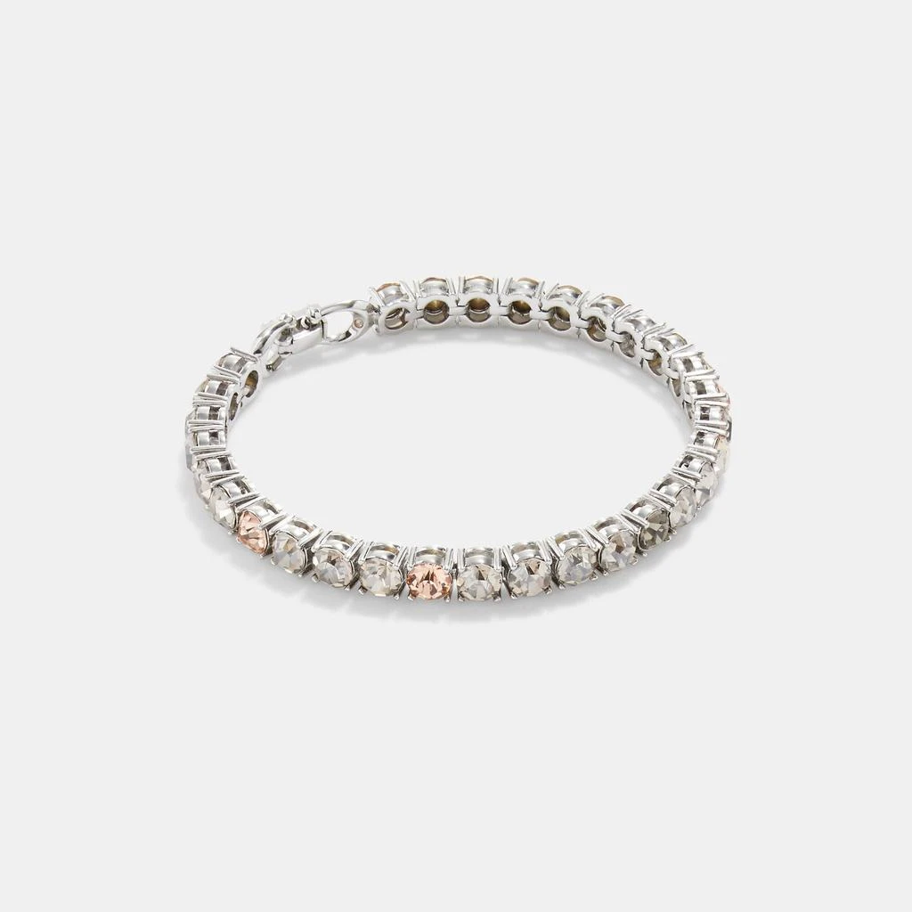 Coach Signature Link Tennis Bracelet 1