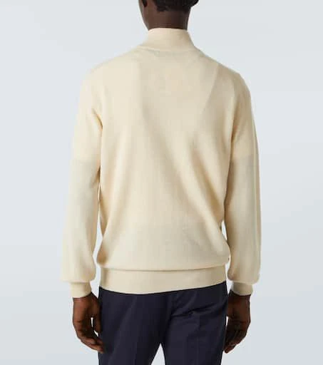 Brunello Cucinelli Cashmere half-zip sweater 4