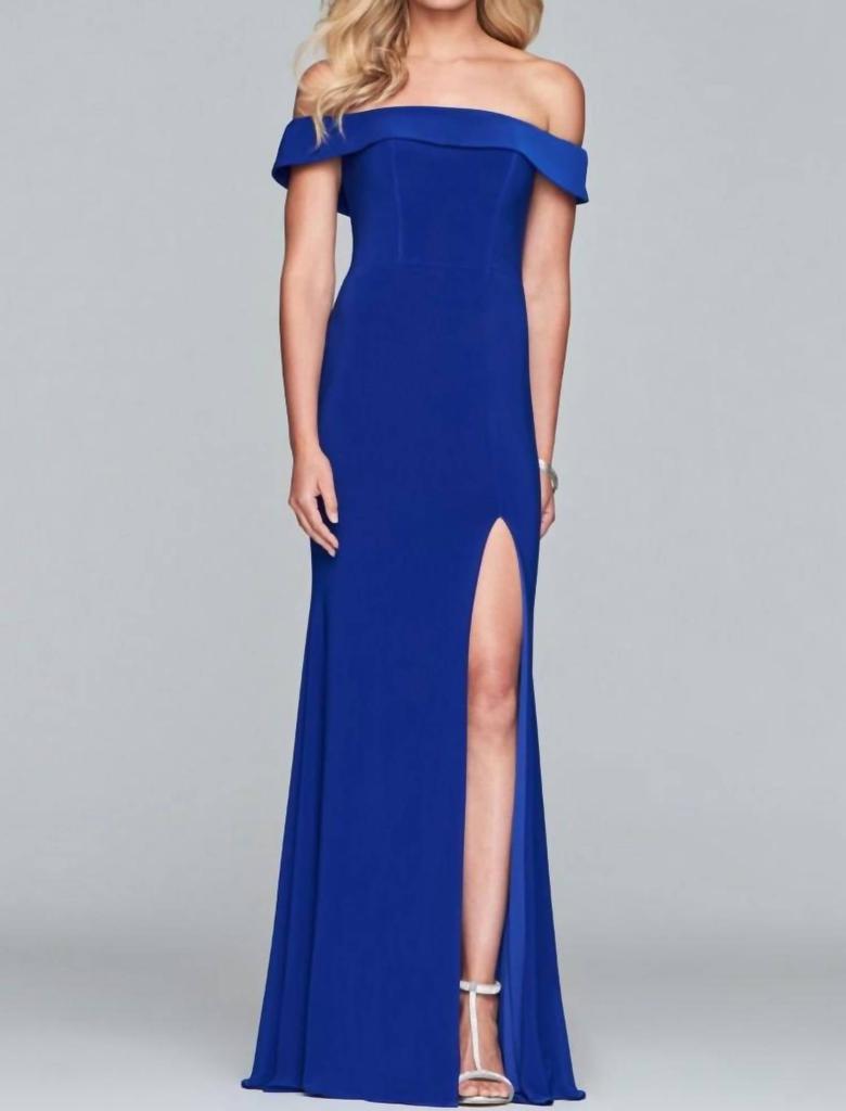 Faviana Faviana - Off The Shoulder Gown