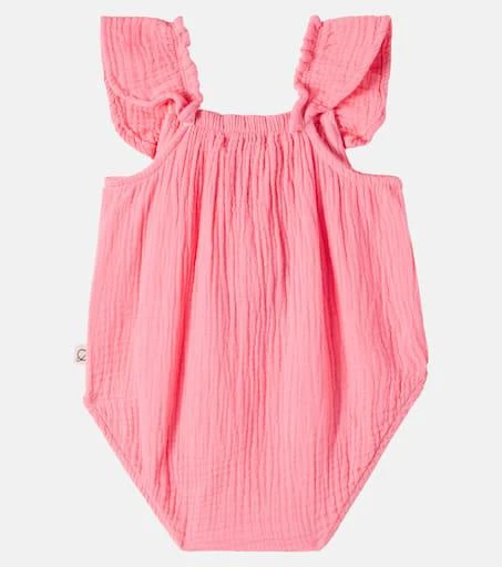 Cozmo Baby Tess ruffled cotton bodysuit 2