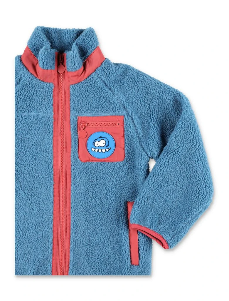 Stella McCartney Stella McCartney Kids High-Neck Zipped Coat 3