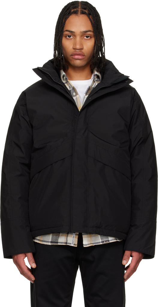 Black GORE-TEX Short Down Jacket – On Sale Now with Up to 52% Off