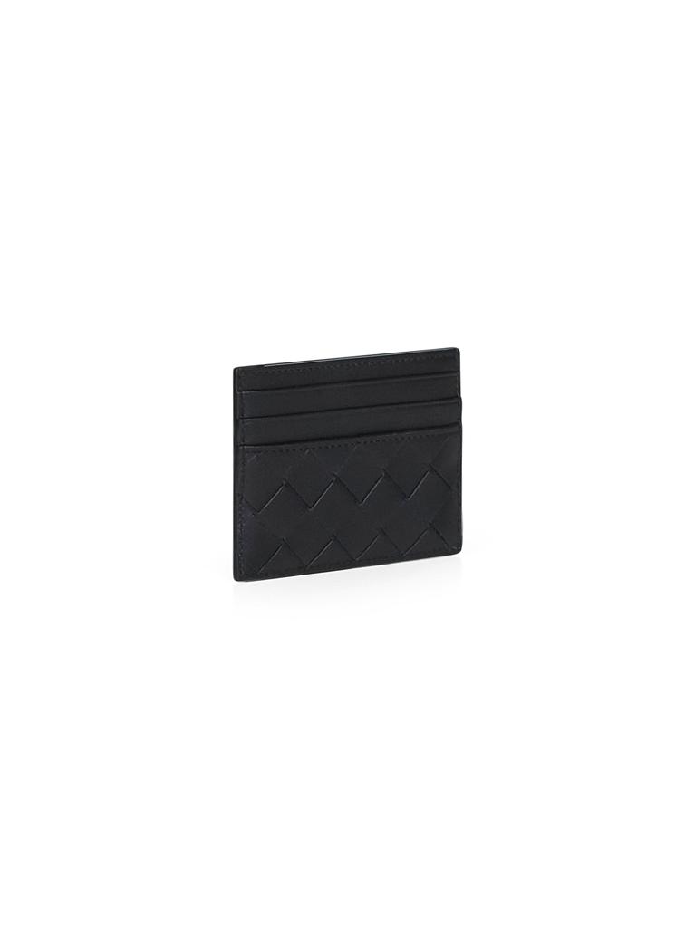 Bottega Veneta BOTTEGA VENETA | Black Intrecciato credit card case | Man | PZ