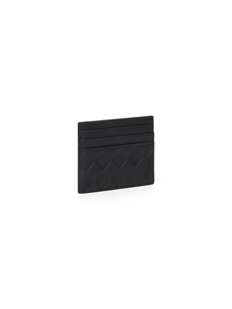 Bottega Veneta BOTTEGA VENETA | Black Intrecciato credit card case | Man | PZ 2
