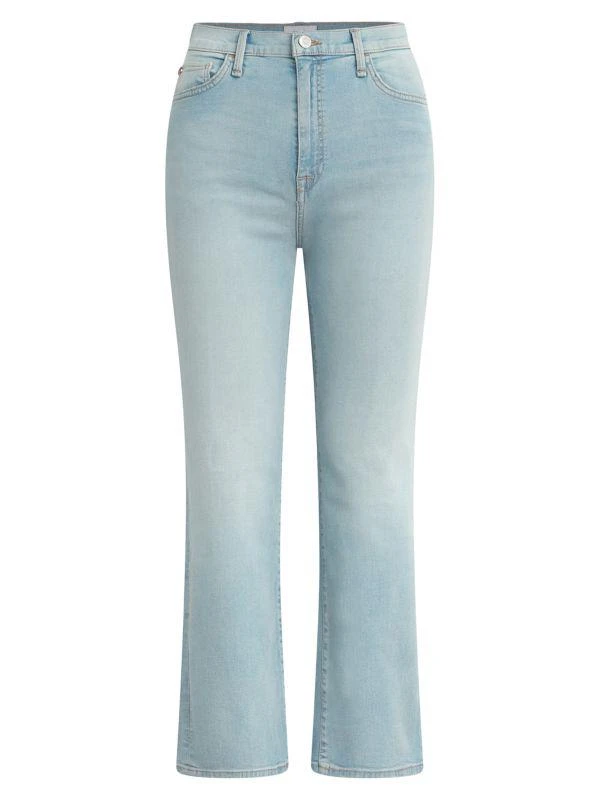 Hudson Noa High Rise Cropped Straight Jeans 1