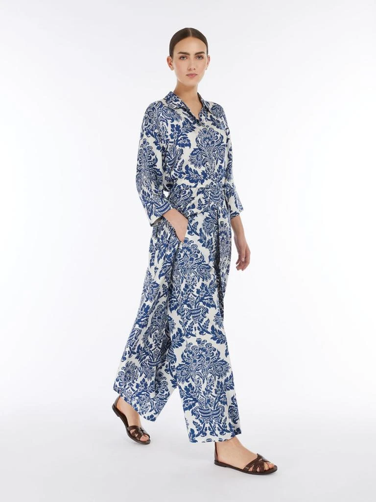 Max Mara Printed poplin trousers 5