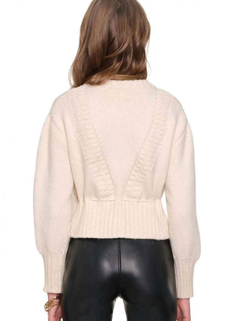 heartLoom Vivian Knit Cardigan In White 3